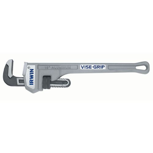 Main product image of VISE-GRIP 18" Cast Aluminum Pipe Wrench, 2-1/2" Jaw Capacity