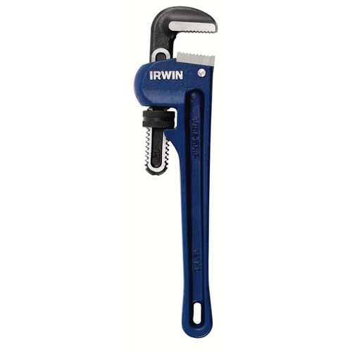 Main product image of VISE-GRIP 12" Cast Iron Pipe Wrench, SAE, 2" Jaw Capacity (Blue)