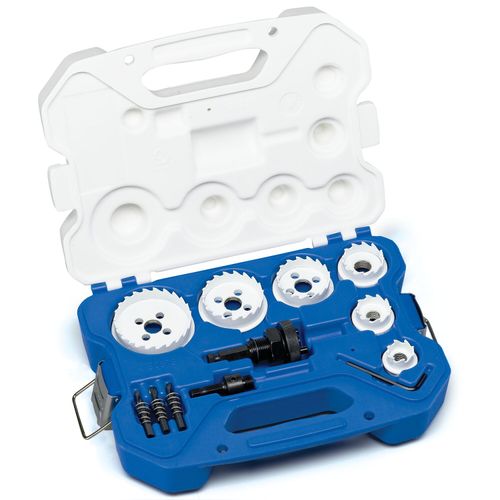 Main product image of 15-Piece Speed Slot Electrician's Hole Saw Kit
