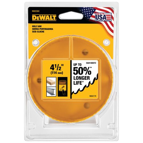 Main product image of 4-1/2" Bi-Metal Hole Saw