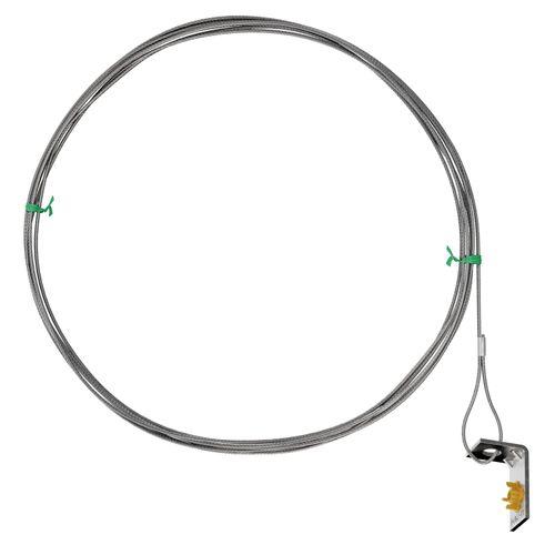 Main product image of DW1 x 12' Stick-E 90-Degree Clip Assembly Wire Attachement for DW1 TOUGHWIRE Wire Locking Devices, Gas Pin Compatible (Pack of 50)