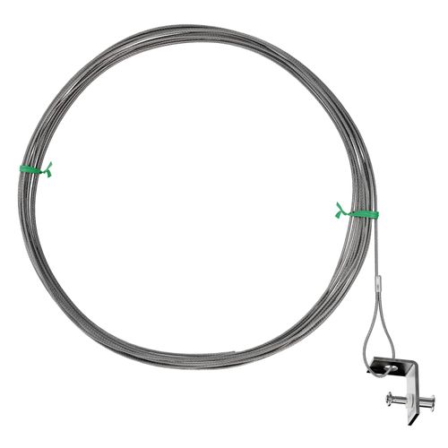 Main product image of DW1 x 20' TOUGHWIRE Powder Pin 90-Degree Clip Assembly Wire Attachment (Pack of 25)