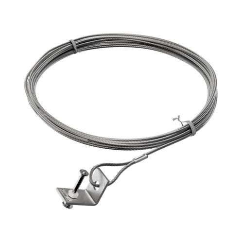 Main product image of DW2 x 20' TOUGHWIRE Powder Pin 90-Degree Clip Assembly Wire Attachment (Pack of 25)