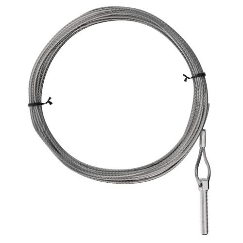 Main product image of DW3 x 20', 3/8" x 2" Stud Threaded Stud Assembly Wire Attachment for TOUGHWIRE Wire Locking Devices (Pack of 10)