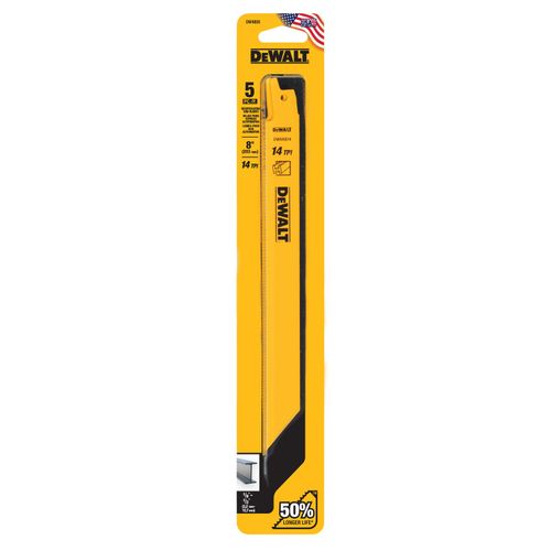 Main product image of 8" 14 TPI Straight Back Bi-Metal Reciprocating Blade