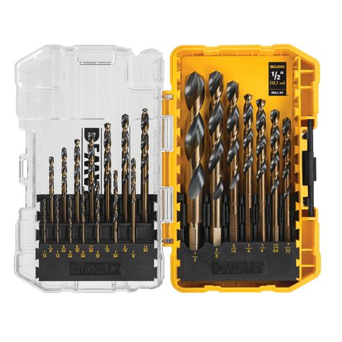 Main product image of 21 Piece Black Oxide Coated HSS Twist Drill Bit Set