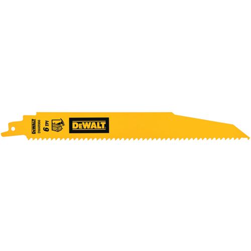 Main product image of 9" 6 TPI Demolition Bimetal Reciprocating Saw Blades (5 Pack)
