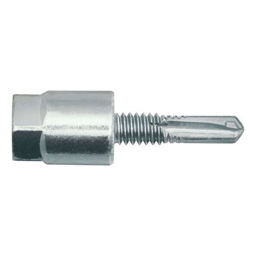 Main product image of 3/8" HangerMate Vertical Rod Hanger Anchor w/ Nut for Steel, 1/4"-20 x1, #3 (Pack of 25)