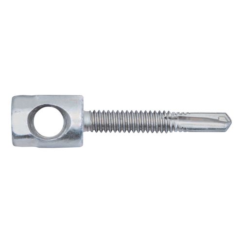 Main product image of 3/8" HangerMate Horizontal Rod Hanger Anchor w/ Nut for Steel, 1/4-20" x 1-1/2", #3 (Pack of 25)