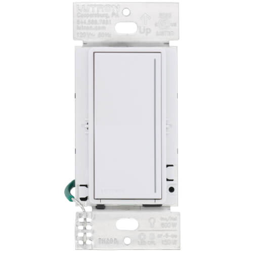 Main product image of Sunnata LED+ Dimmer Switch, 150W LED, Single Pole/Multi-Location, No Neutral Required,120V,STCL-153MH-WH, White