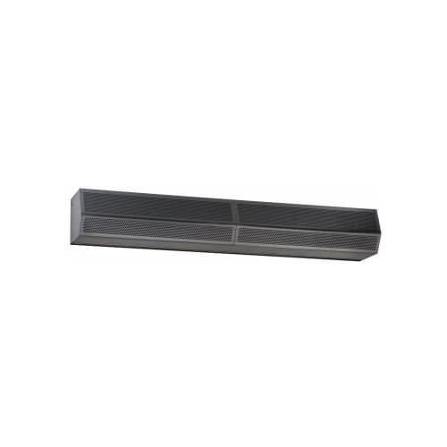 Main product image of 144" Standard Series 2 Obsidian Black Wide Door Electric Heated Air Curtain (460/3/60, 36 kW)