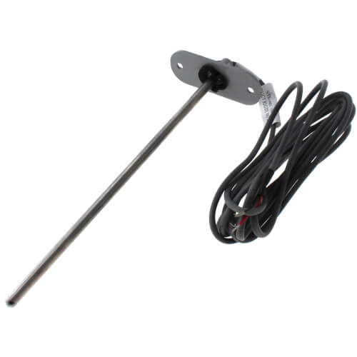 Main product image of 8" Rigid Duct Temperature Sensor w/ 10 Ft. Plenum-Rated Cable, w/o Enclosure