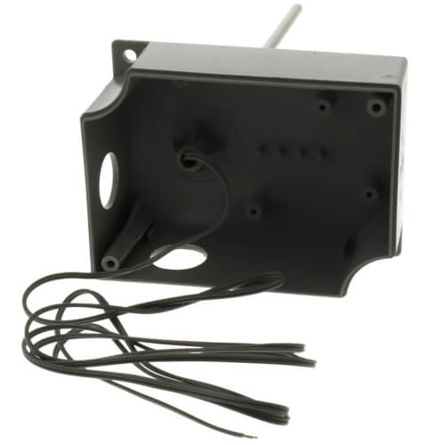 Main product image of 8" Rigid Duct Temperature Sensor with Plastic Enclosure & 5 Ft. Non-Plenum Cable