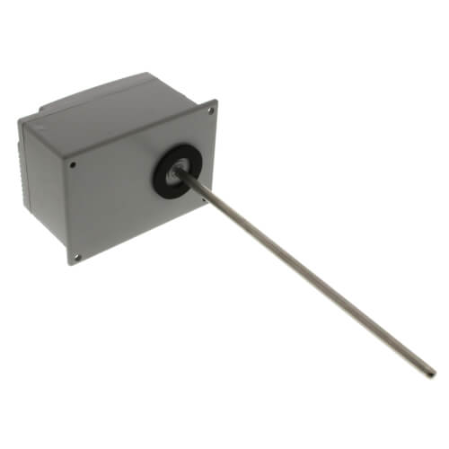 Main product image of 8" Rigid Duct Temperature Sensor with Plastic Enclosure & 5 Ft. Non-Plenum Cable