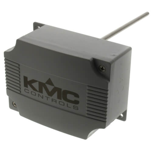 Main product image of 8" Rigid Duct Temperature Sensor with Plastic Enclosure & 5 Ft. Non-Plenum Cable