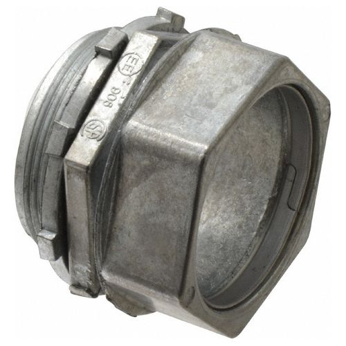 Main product image of 2" Zinc Non-Insulated Compression Connector for EMT Conduit, TC216SC