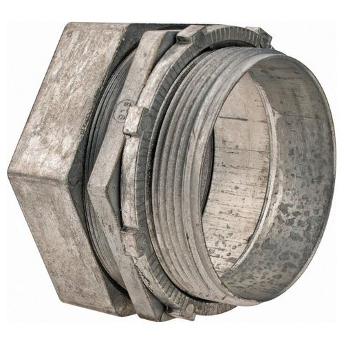 Main product image of 3" Zinc Non-Insulated Compression Connector for EMT Conduit, TC218SC