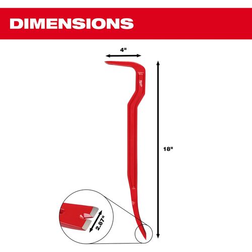 Main product image of 18" Wrecking Bar, 48-22-9070