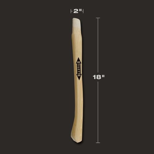 Main product image of STILETTO 18" Curve Hickory Replacement Handle for 12/14oz, STLHDL-C