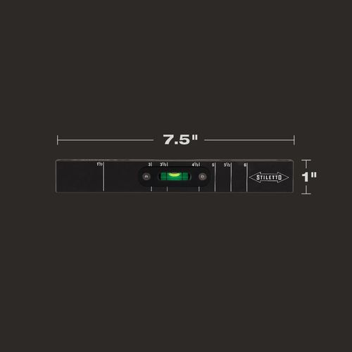 Main product image of STILETTO 7" Carpenter Square with Level, STSQ7-L