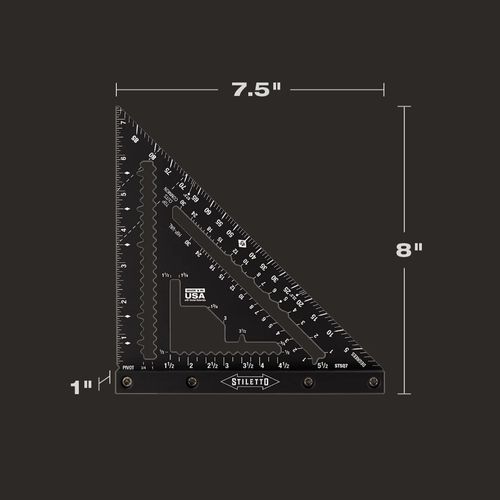 Main product image of STILETTO 7" Carpenter Square, STSQ7
