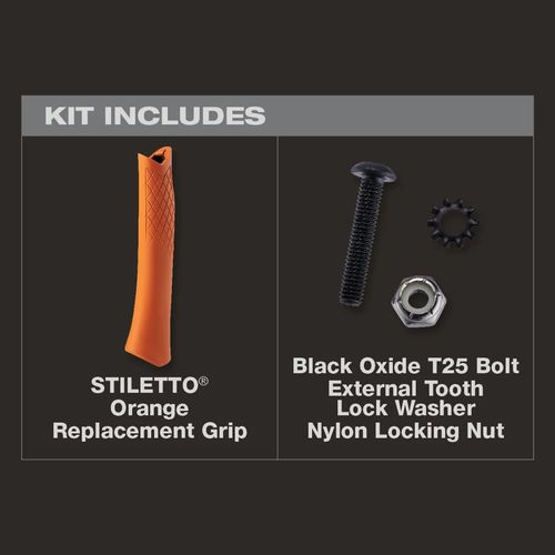 Main product image of STILETTO Orange Replacement Grip, TBRG-O