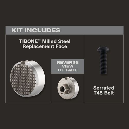 Main product image of STILETTO TIBONE Milled Steel Replacement Face, TIB-MR