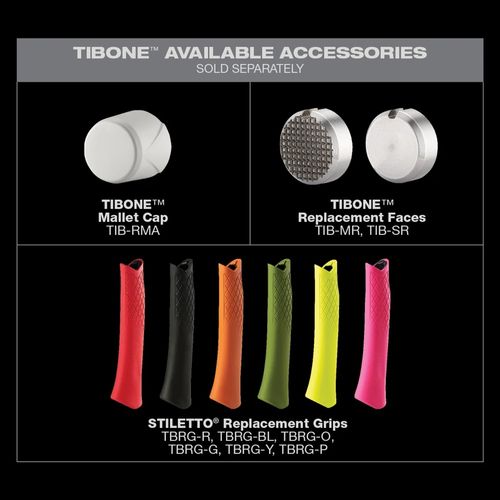 Main product image of STILETTO TIBONE Milled Steel Replacement Face, TIB-MR