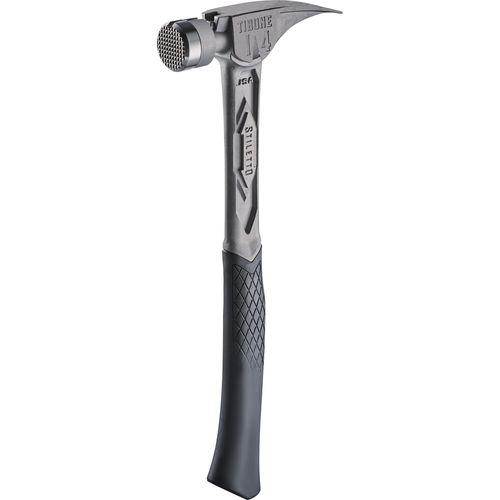 Main product image of STILETTO TIBONE 14oz Milled/Curved Titanium Framing Hammer, TIB14RMC
