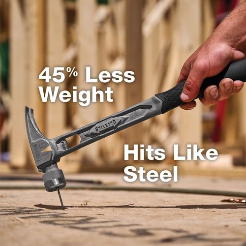 Main product image of STILETTO TIBONE 15oz Milled/Curved Titanium Framing Hammer, TIB15MC