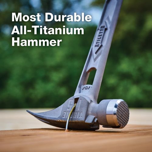 Main product image of STILETTO TIBONE 15oz Milled/Curved Titanium Framing Hammer, TIB15MC