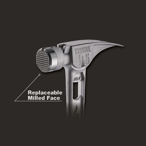 Main product image of STILETTO TIBONE 15oz Milled/Curved Titanium Framing Hammer, TIB15MC