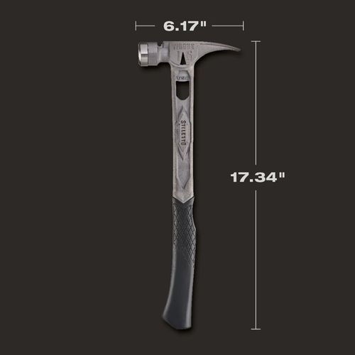 Main product image of STILETTO TIBONE 15oz Smooth/Curved Titanium Framing Hammer, TIB15SC