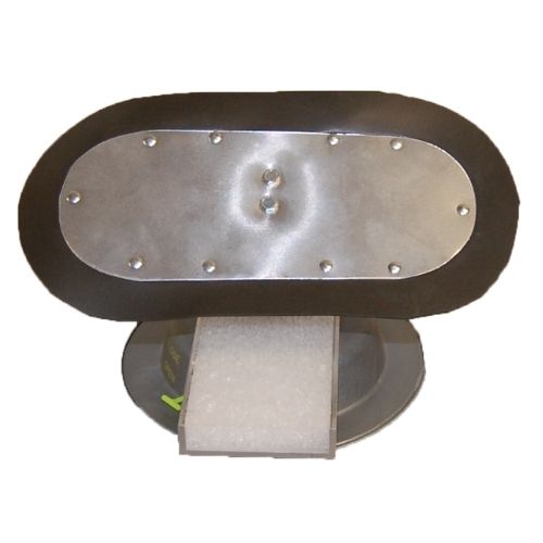 8" Oval Stack Damper