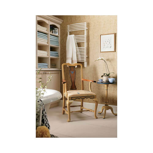 20" x 54" Solea Hydronic White Towel Radiator (STR-5420)