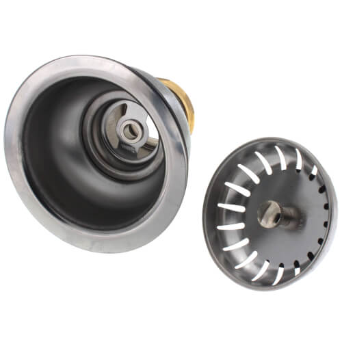 Main product image of Deep Cup Duo Strainer Snap Lock Basket Brass Slip Nut