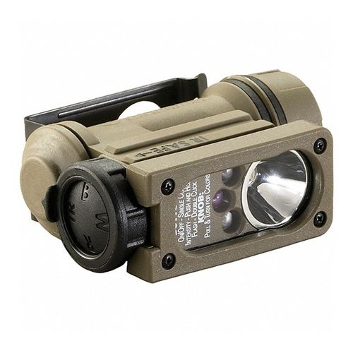 Main product image of Nylon Handheld Flashlight, LED, 70 Hr Max Run Time, w/ CR123A, 15 Light Modes, Coyote Tan, 14517