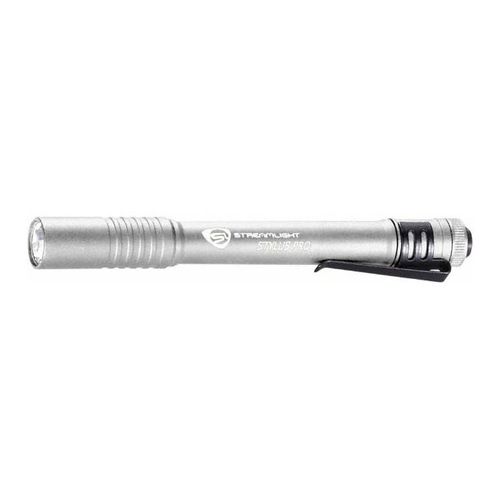 Main product image of Stylus Pro Mini Penlight w/ White C4 LED Bulb, (2) AAA Batteries Included, Silver, 66121