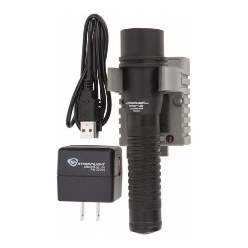 Main product image of Strion LED Handheld Flashlight, LED, 7.5 Hr Max Run Time, 4 Light Modes, Black, 74303