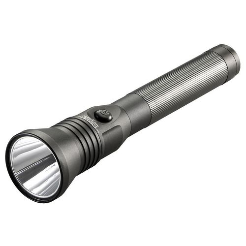 Main product image of Handheld Flashlight, LED, 425 Lumens, 10 Hr Max Run Time, w/ Rechargeable NiMH Battery, 322m Max Beam Distance, IPX4, 4 Light Modes, Black, 75883
