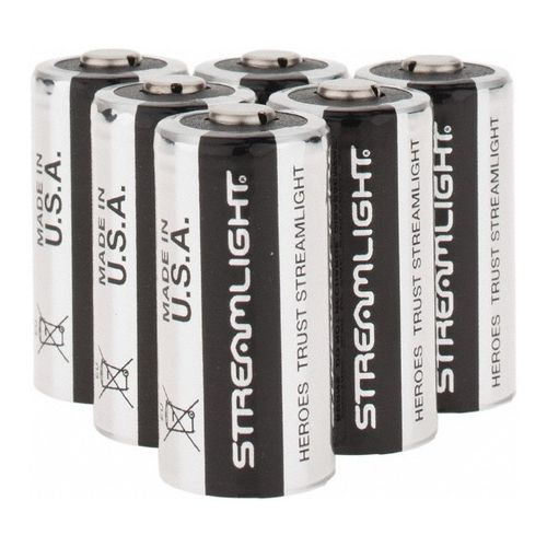Main product image of Size CR123A, 3V Lithium Standard Disposable Battery (6 Pack), 85180