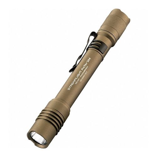 Main product image of ProTac 2AA-X Handheld Flashlight, LED, 43 Hr Max Run Time, w/ AA, 3 Light Modes, Coyote Tan, 88072