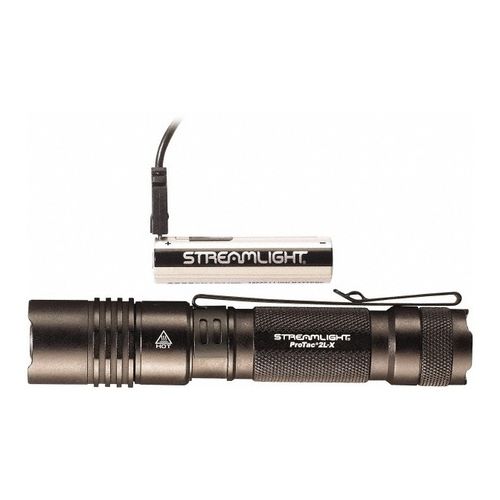 Main product image of ProTac 2L-X USB Handheld Flashlight, LED, 30 Hr Max Run Time, 3 Light Modes, Black, 88082