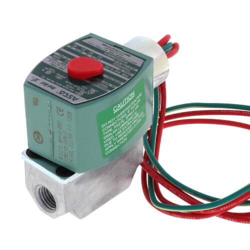 Main product image of 1/4" NPT 2 Way Normally Closed Direct Acting Gas Shutoff Valve (120V)