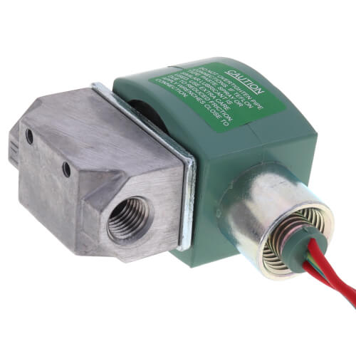 Main product image of 1/4" NPT 2 Way Normally Closed Direct Acting Gas Shutoff Valve (120V)