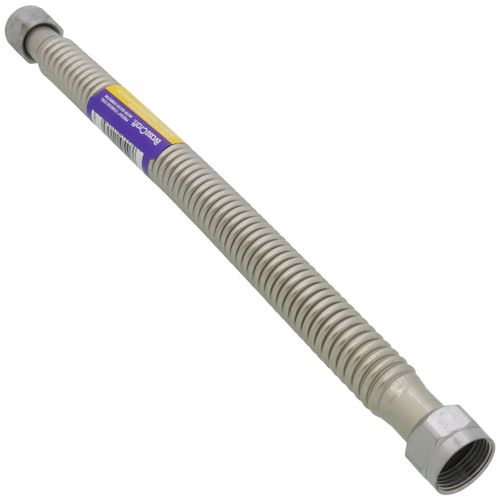 Main product image of 3/4" ProCoat Flexible Corrugated Stainless Steel Water Heater Connector (15" Length)