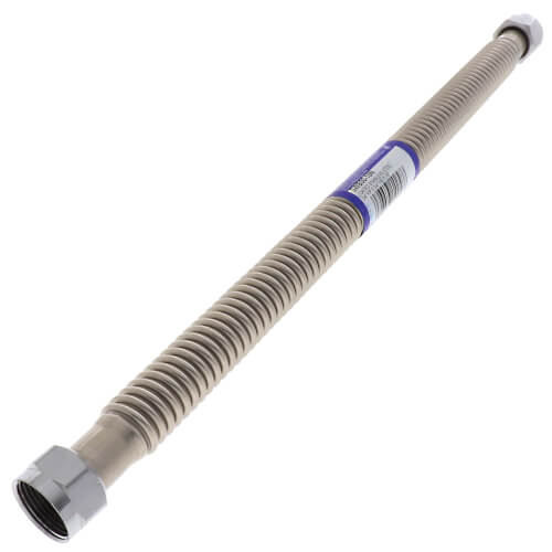 Main product image of 3/4" ProCoat Flexible Corrugated Stainless Steel Water Heater Connector (18" Length)