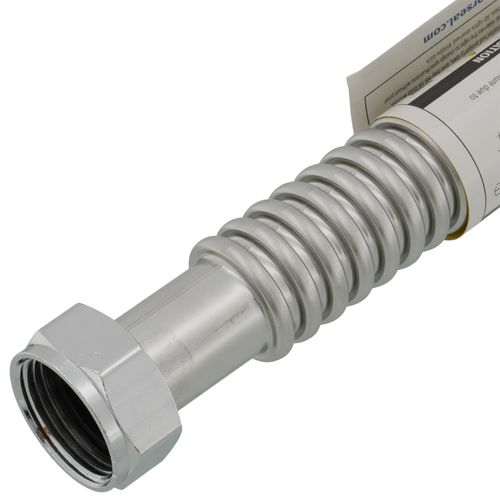 Main product image of 1" FIP Stainless Steel Flex Water Connector, 1" I.D. (12" Length)