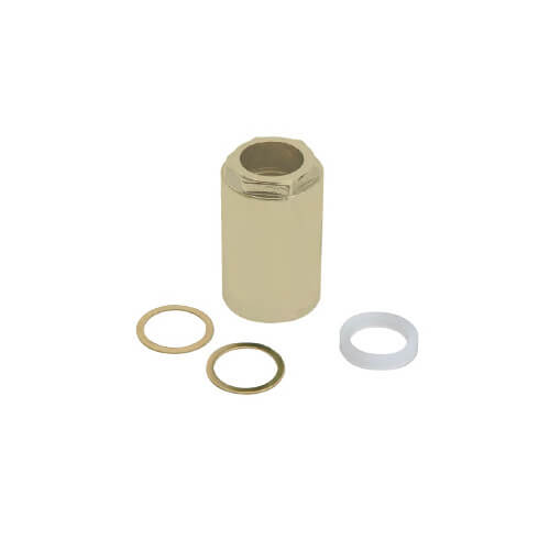 Main product image of Mixet Retainer Nut Valve Repair for Single Handle Faucets (Polished Brass)