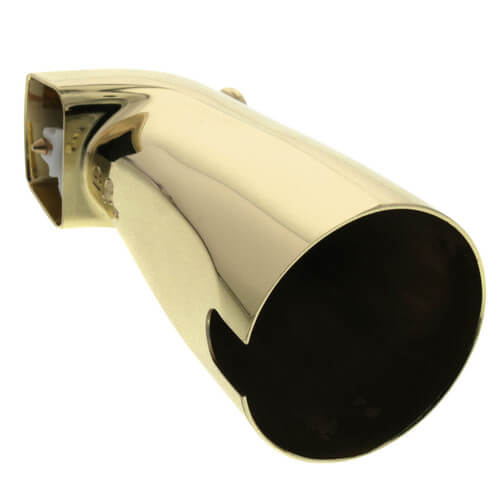 Main product image of 5-1/8" Mixet Quicklift Polished Brass Diverter Tub Spout (for 1/2" Iron Pipe)